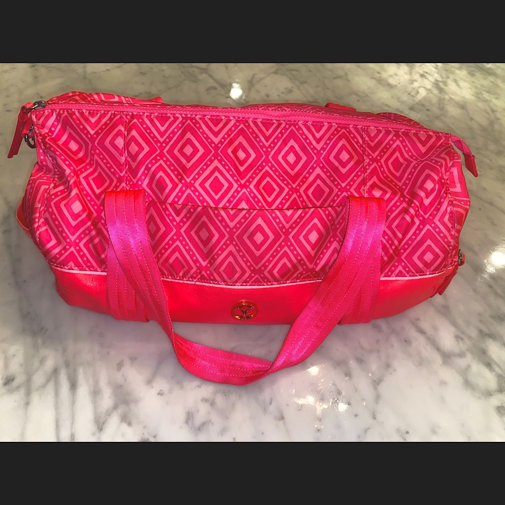 Gently Used Ivivva Pink Duffle Bag!
